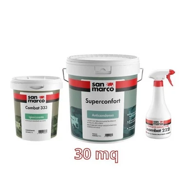 SAN MARCO CICLO ANTIMUFFA SUPERCONFORT 10L+ COMBAT 222 lt.0,5 +COMBAT 333 lt.1