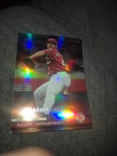 2004 donruss baseball season stat line scott Williamson no 253 ssp ##21