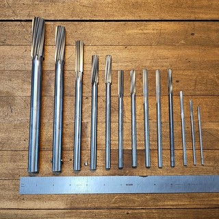 Machinist Tools CHUCKING REAMERS Size Set • HSS & COBALT • .620 To .120 ☆All USA