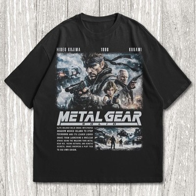 Metal Gear Solid Unisex Tee, Metal Gear Solid T-shirts, Big Boss Shirt, Solid Sn
