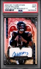 2024 Wild Card Caleb Williams RED & GOLD Joker Rookie Auto #'D 1/1 PSA 9 BEARS