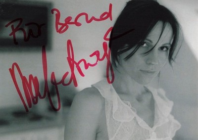 Doris Schretzmayer, original autograph, autograph card, including ''Friends for Life''