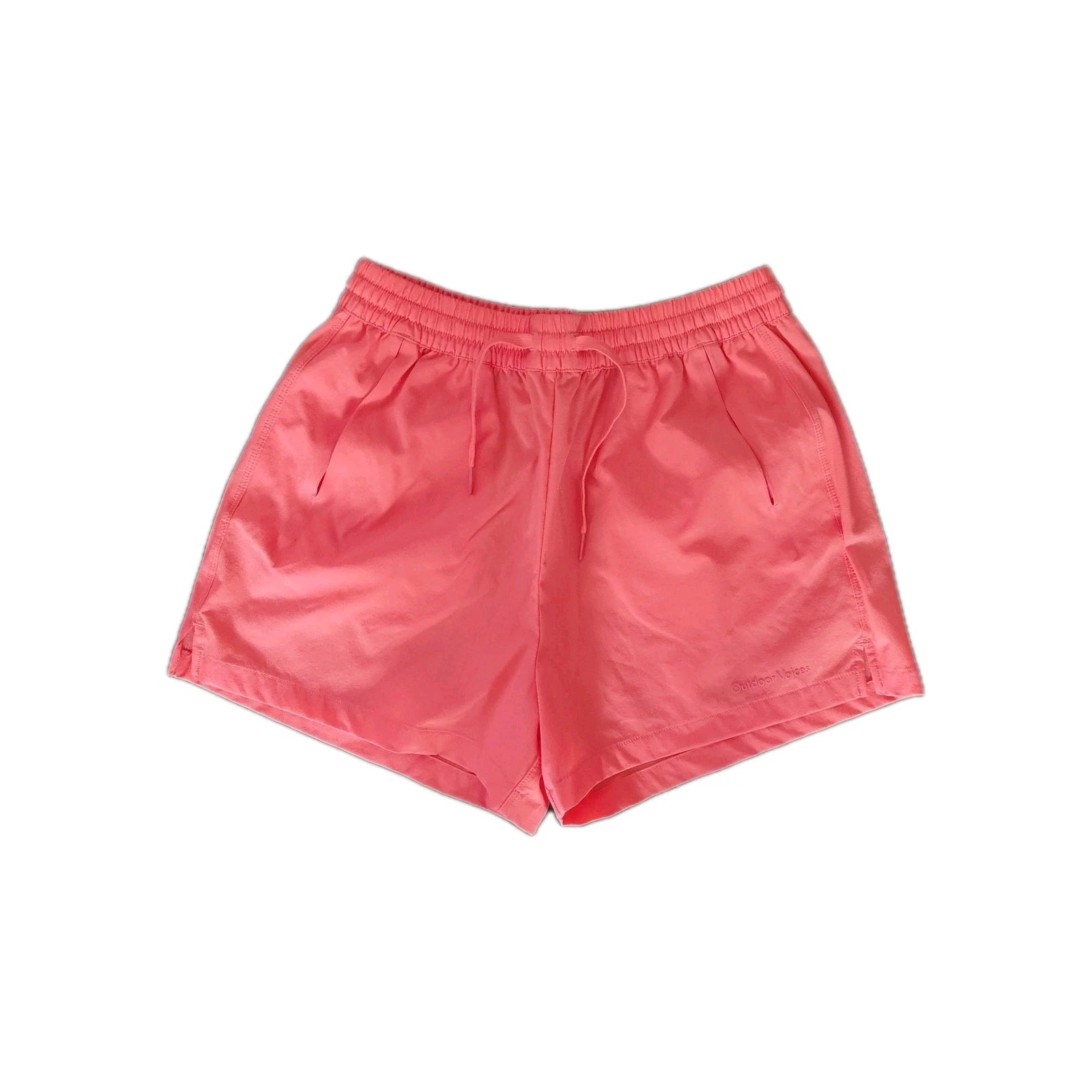 Outdoor Voices Womens Shorts Size Small Coral Color Athletic Running Gym Jogging