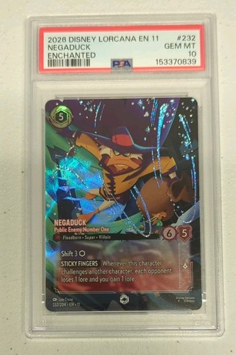 Negaduck - Public Enemy Number One graded PSA 10 for sale on eBay