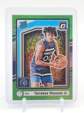 TERRENCE SHANNON 2024-25 DONRUSS OPTIC LIME GREEN PRIZM ROOKIE AUTO /149 Q5194