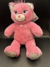 Build A Bear Purr Princess Pink Kitty Cat 18" Plush With Tags