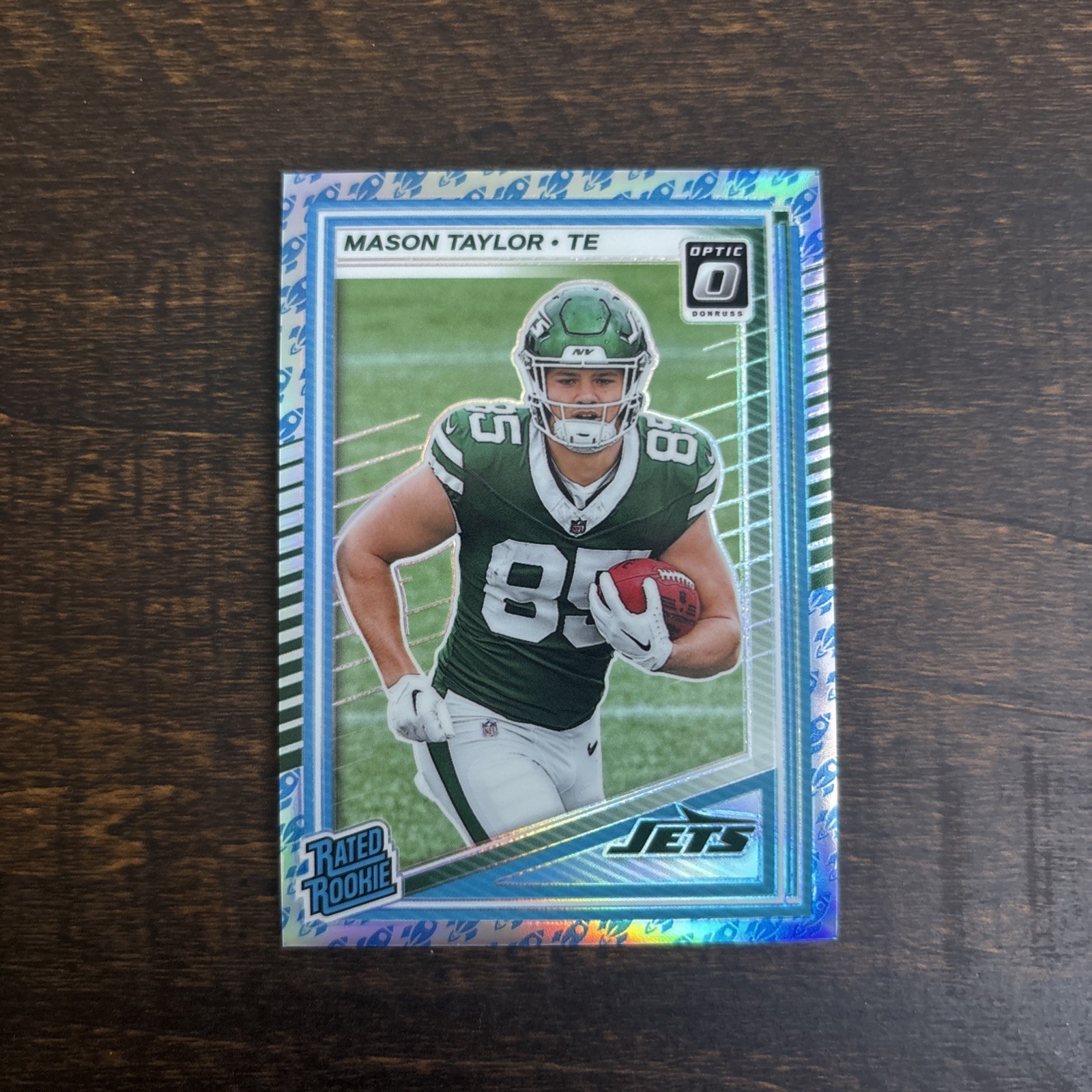 2025 Panini Donruss Optic Mason Taylor Rated Rookie Rocket Prizm #274 Jets 🚀