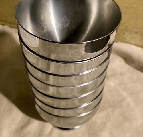 CHASE Chrome COCKTAIL Cups Lot Of 7