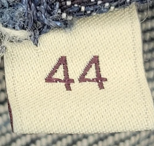 Stella McCartney платье женщин 44 синий в полоску трепетать спереди дизайнер - Изображение 4 из 4