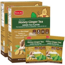 Honey Ginger Tea with Green Tea 20 Pack