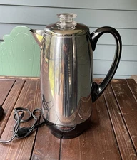 Farberware Superfast Fully Automatic 12 Cup Percolator Coffee Pot Model 142 C