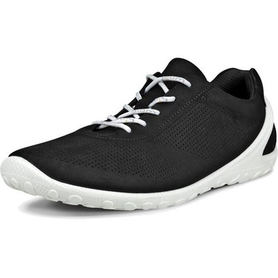 ECCO Herren Biom Lite Low Profile Nubuk Turnschuhe - Schwarz - 10 UK (44EU)