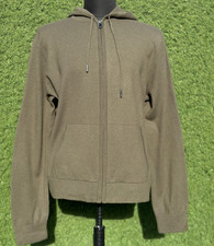 Ralph Lauren Purple Label Wool Cashmere Full Zip Hoodie Sweater Sz 2XL 190/108 B