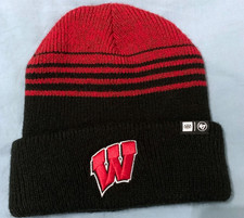 RARE '47 BRAND x 686 WISCONSIN BADGERS SPORTS BEANIE TOQUE SKULLY HAT CAP NCAA