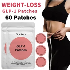 60 pcs Weight-loss GLP-1 Patches Slimming Patches Weight Management Tools