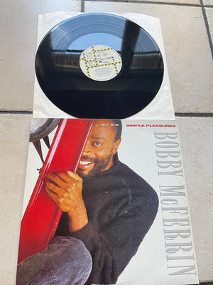 Vinyl LP Bobby McFerrin   Simple Pleasures EMI-Manhattan Records  1988  VG+/VG