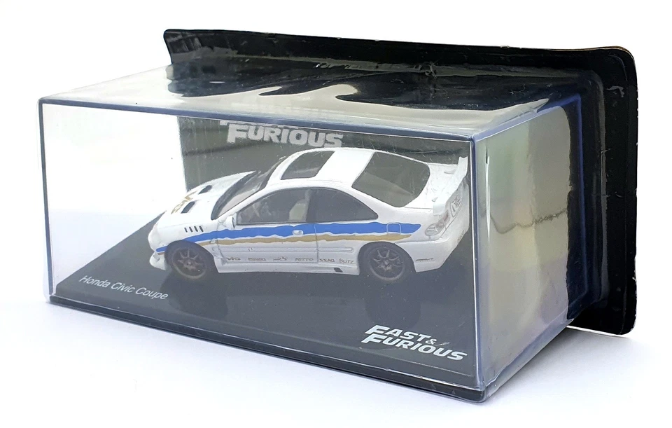 DeAgostini 1/43 Scale F220CMC086 - Fast and Furious Honda Civic Coupe - White - Image 2 of 4