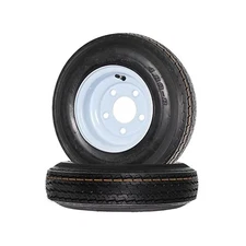 Trailer Wheel & Tire Combo 4.80,8, 5 Bolt, Includes Roadside Protection