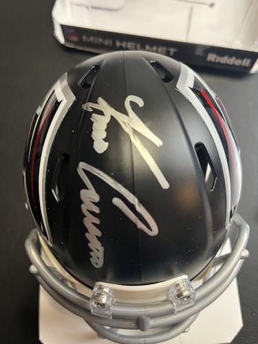 Kirk Cousins Signed Atlanta Falcons Mini Helmet COA - Picture 4 of 6