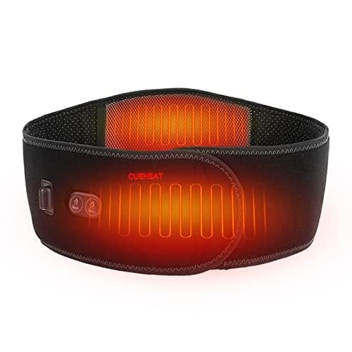 Heated Waist Belt Cordless Rechargeable Heating Pad for Lower Back and Belly Pain Relief