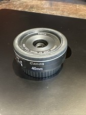 Canon EF 40mm F/2.8 STM EF Pancake Lens - Black