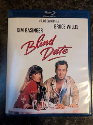 Blind Date (Blu-ray, 1987) Kim Basinger Bruce Willis RARE OOP Region A