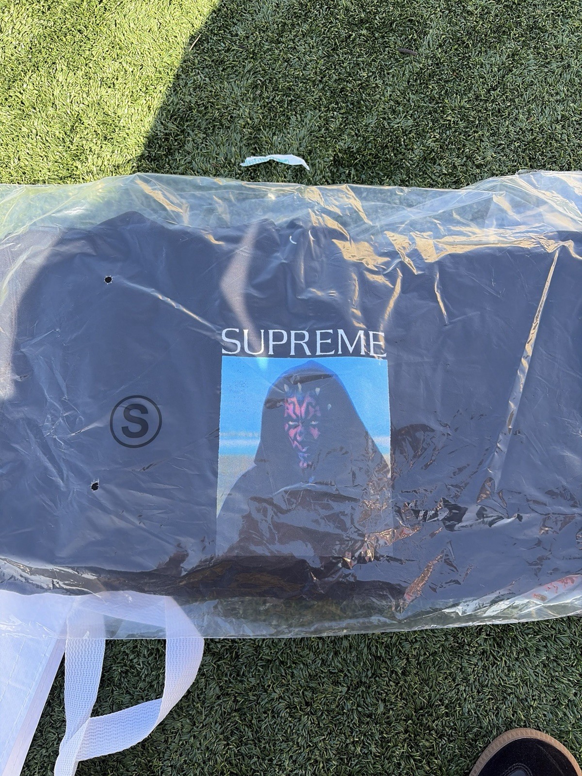 Supreme Sith Black IN HAND hoodie Small 2