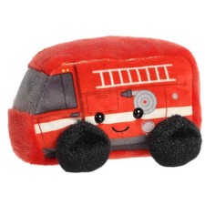 Aurora Palm Pals Rescue Firetruck 5-Inch Stuffed Animal Plush