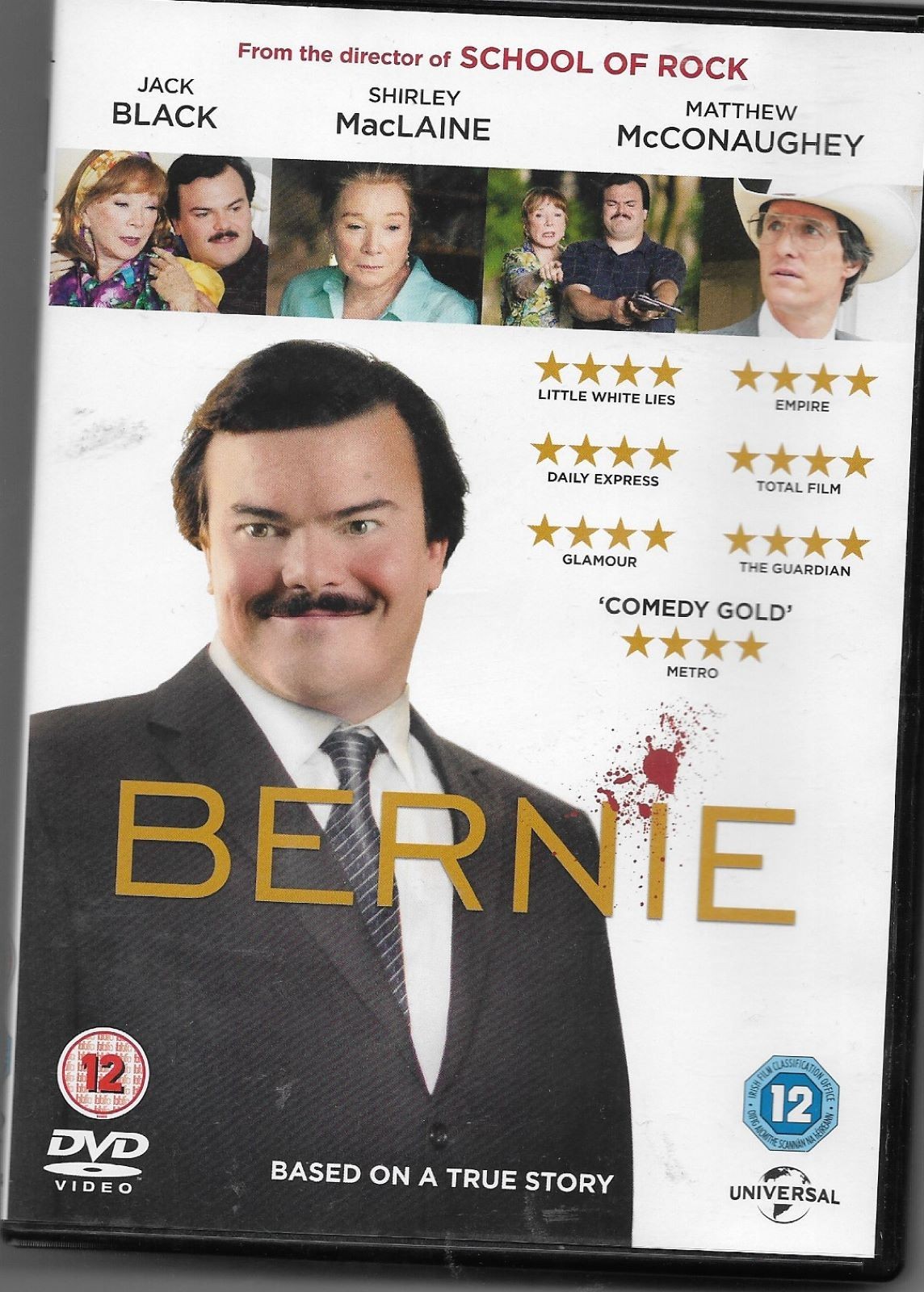 Bernie DVD POSTED 48 HOURS TRACKED
