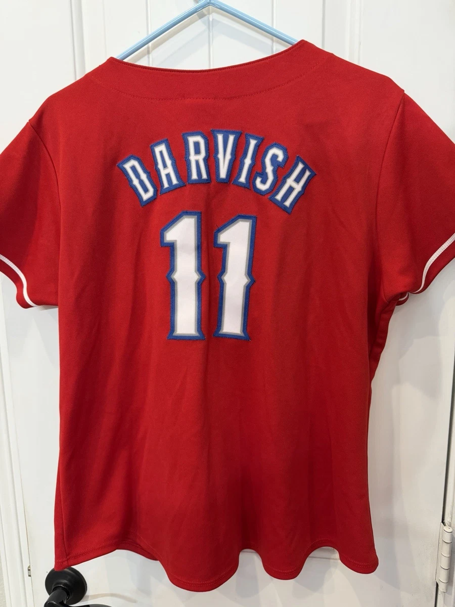 Youth Rangers Jersey NWT Majestic Yu Darvish Texas Rangers Kids