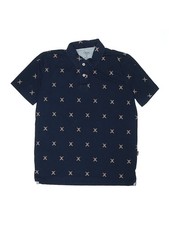 Chaps Girls Blue Short Sleeve Polo 18