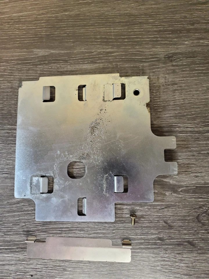 Sega CD Model 2 System Metal Plate Heat Shield Mounting Kit + Bracket & Screw - Image 4 of 4