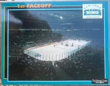 1994 San Jose Sharks Lmtd Edtn 1st Faceoff Pic Game Day Players Card #3098/4000