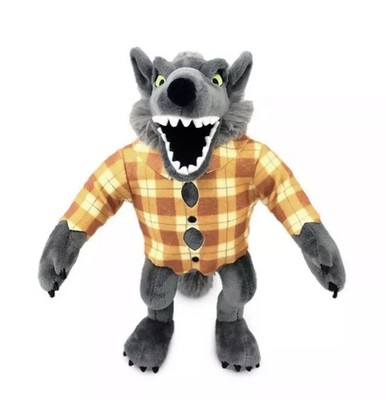 Disney Store Nightmare Before Christmas Wolfman Plush 12  New with Tags RARE