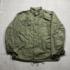 M-65 Field Jacket Men L Olive VTG OG Military Vietnam Era Cold Weather US Army