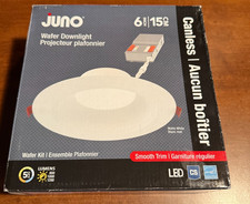 Juno Lighting Group Canless Integrated LED Recessed Light Trim Dimmable 6"