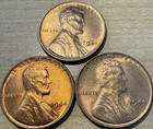 1944 P, D & S Lincoln Wheat Cent, Penny,  BU Condition - R99