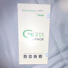 amFilm Nintendo Switch Tempered Glass Screen Protector 2-Pack 9H Bubble-Free