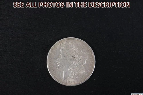 NobleSpirit (JL) Desirable 1921 D Morgan Silver Dollar XF Extremely Fine/ AU