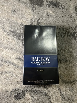 #ad Bad Boy Cobalt Elixir by Carolina Herrera 3.4 oz EDP Cologne 1;1 for Men New $79.99