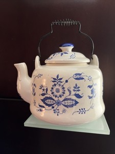 Blue Onion Teapot | eBay