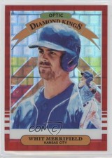2019 Donruss Optic Diamond Kings Red Pandora Prizm 6/99 Whit Merrifield #10 s3g