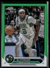 2023-24 Topps G-League #46 DJ Steward Chrome Green #/99