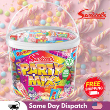 Swizzels Party Mix Tub 785g Retro Sweets in Bulk Vegan Friendly Family Favourite
