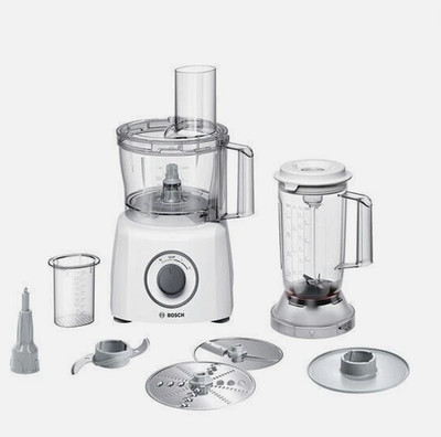 BOSCH Food Processor Multitalent 3 Kompakt Küchenmaschine MCM3200W NEU 