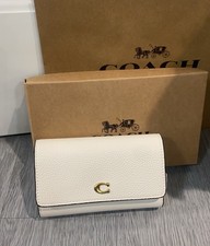 Tri fold Wallet Leather Solid Women CP025