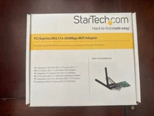 STARTECH.COM PEX300WN2X2 PCIe Wireless N Adapter 802.11n WiFi PCI Express
