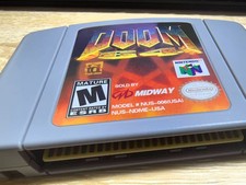 DOOM 64 Video Games For Nintendo N64 US Version USA Shipping