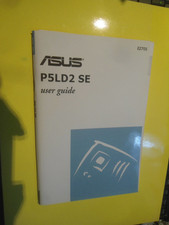 MANUALE ISTRUZIONI SCHEDA MADRE  ASUS P5LD2-SE - INGLESE