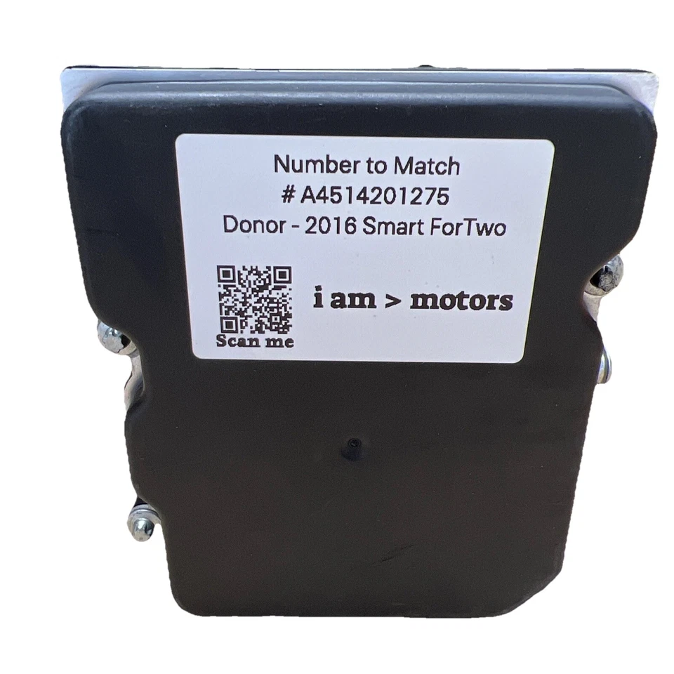 Módulo de bomba de freno ABS reacondicionado 2008-2016 Smart ForTwo | A4514201275 Foto 3 de 4
